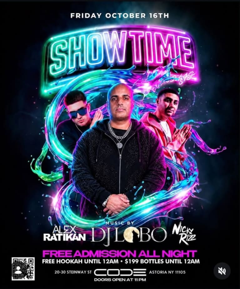 Event - Showtime Fridays DJ Lobo Live At Code Astoria - Astoria, New York - October 16, 2026 | concert tickets