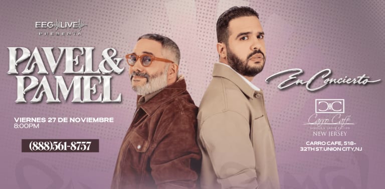 Event - Pavel & Pamel - 2 "P" en Concierto - Union City, New Jersey - November 27, 2026 | concert tickets