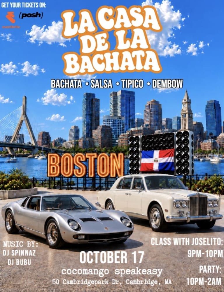 Event - BOSTON BACHATA PARTY @ Cocomango Speakeasy Cambridge | La Casa de la BachataTM - Cambridge, Massachusetts - October 17, 2026 | concert tickets
