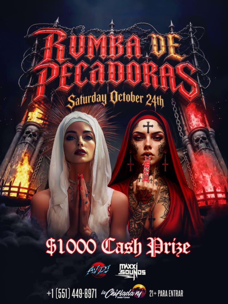Event - LA CHIFLADA: RUMBA DE PECADORAS - Paterson, NJ - sáb, 24 de octubre de 2026} | concert tickets