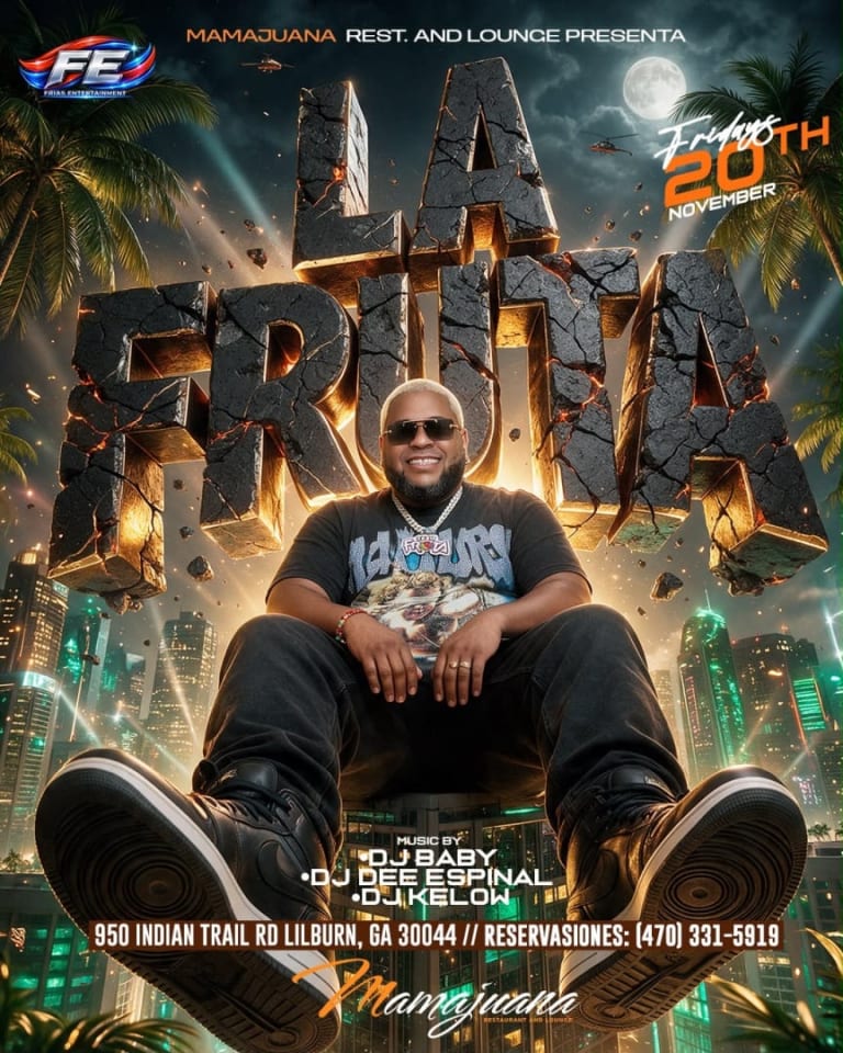 Event - LA FRUTA GEORGIA  - Lilburn, Georgia - November 20, 2026 | concert tickets
