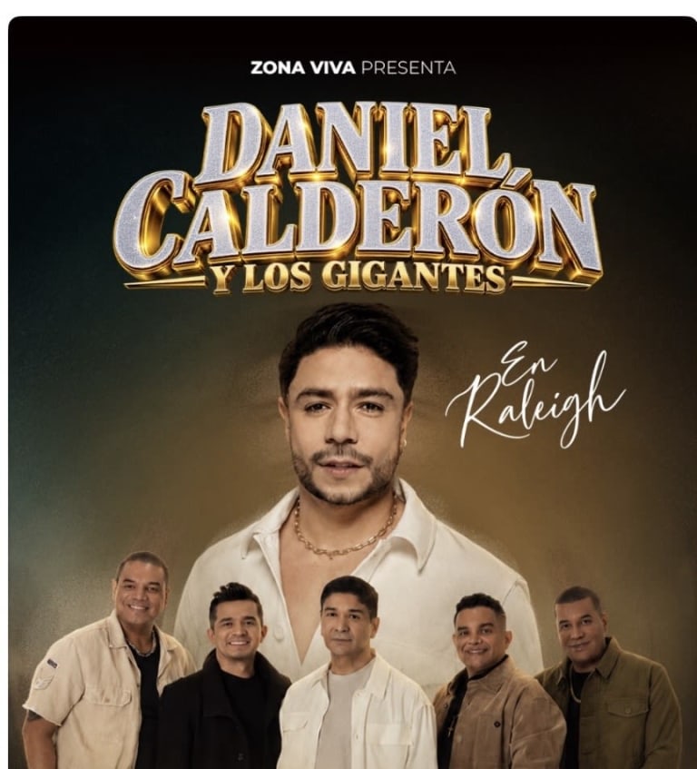 Event - Daniel Calderon y Las gigantes del vallenato  - Raleigh, NC - Sat, November 7, 2026} | concert tickets