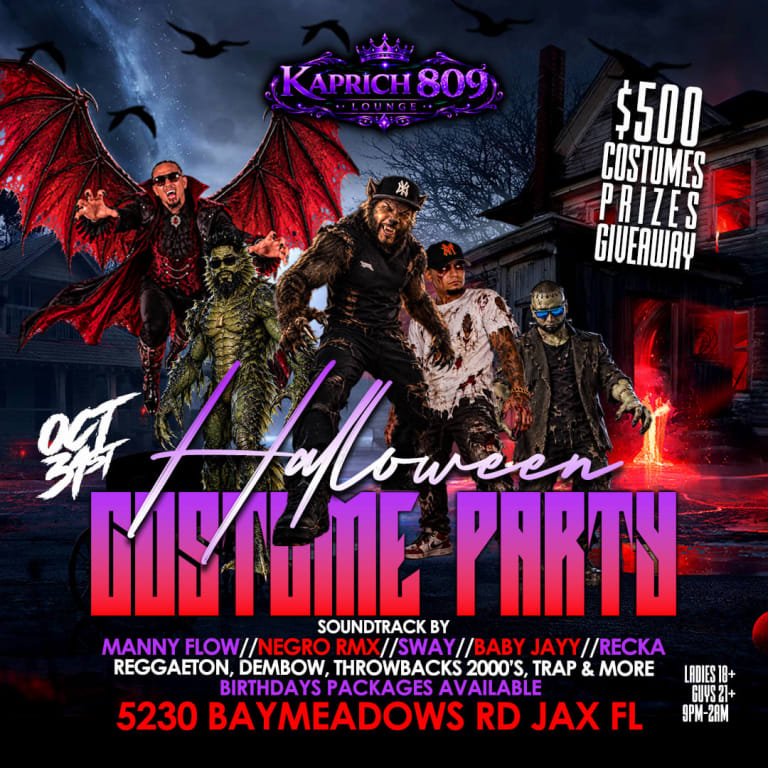 Event - Latin Halloween  - Jacksonville, Florida - October 31, 2026 | concert tickets