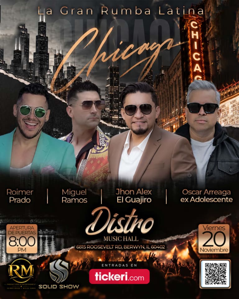 Event - La garn Rumba Latina - Berwyn, Illinois - November 20, 2026 | concert tickets