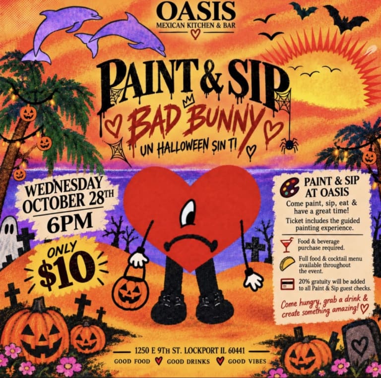 Event - Un Halloween Sin Ti Paint & Sip - Lockport, Illinois - October 28, 2026 | concert tickets