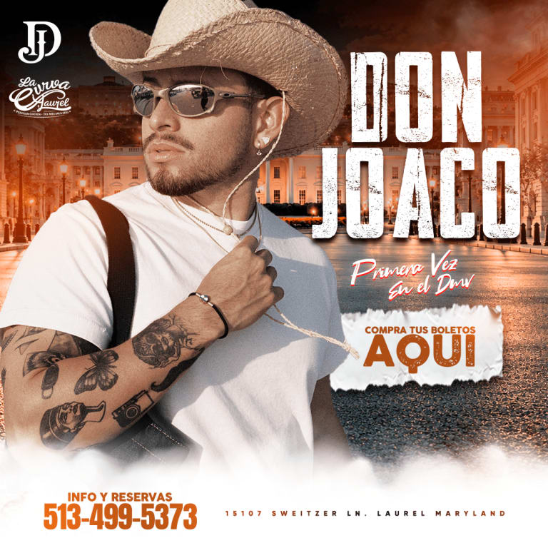 Event - Don Joaco 1ra Vez en el DMV - Laurel, Maryland - November 14, 2026 | concert tickets