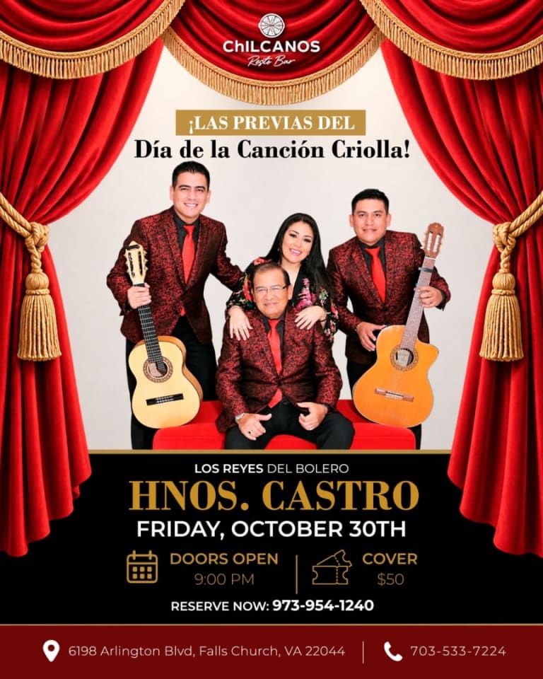 Event - Los Hermanos Castro en Virginia - Falls Church, Virginia - October 30, 2026 | concert tickets