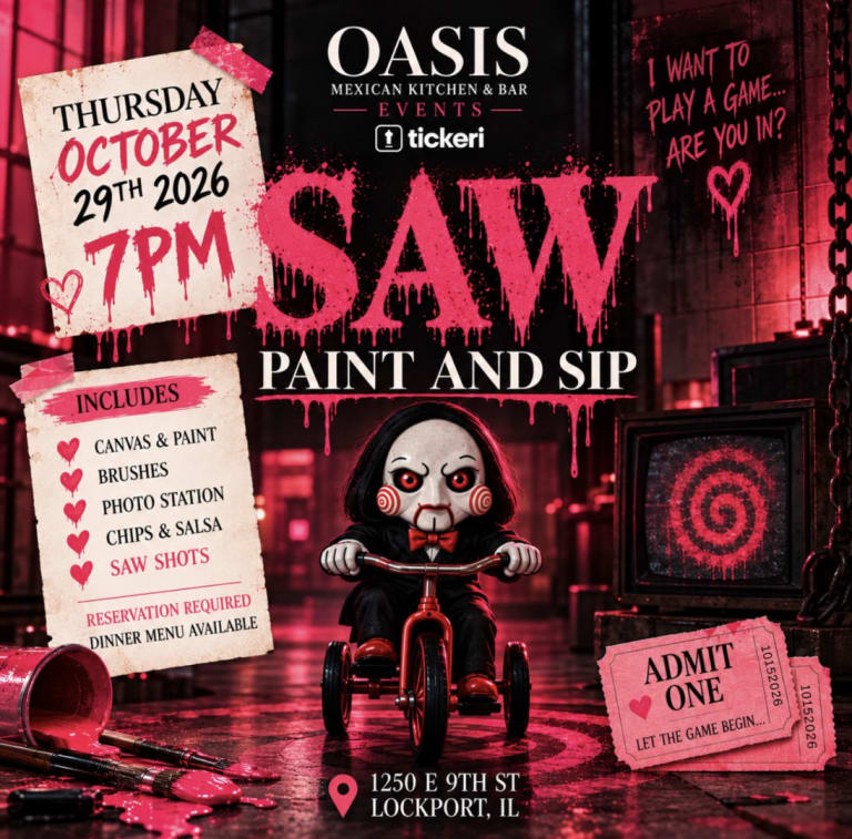 Event - Saw Paint & Sip - Lockport, Illinois - October 29, 2026 | concert tickets