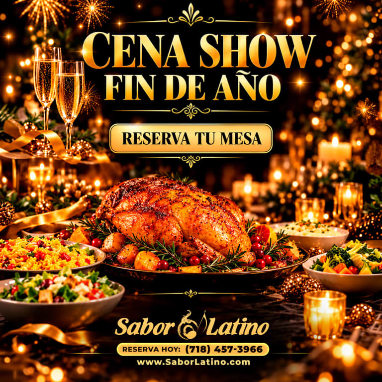 Event - CENA SHOW FIN DE AÑO | Sabor Latino - Queens, New York - December 31, 2026 | concert tickets