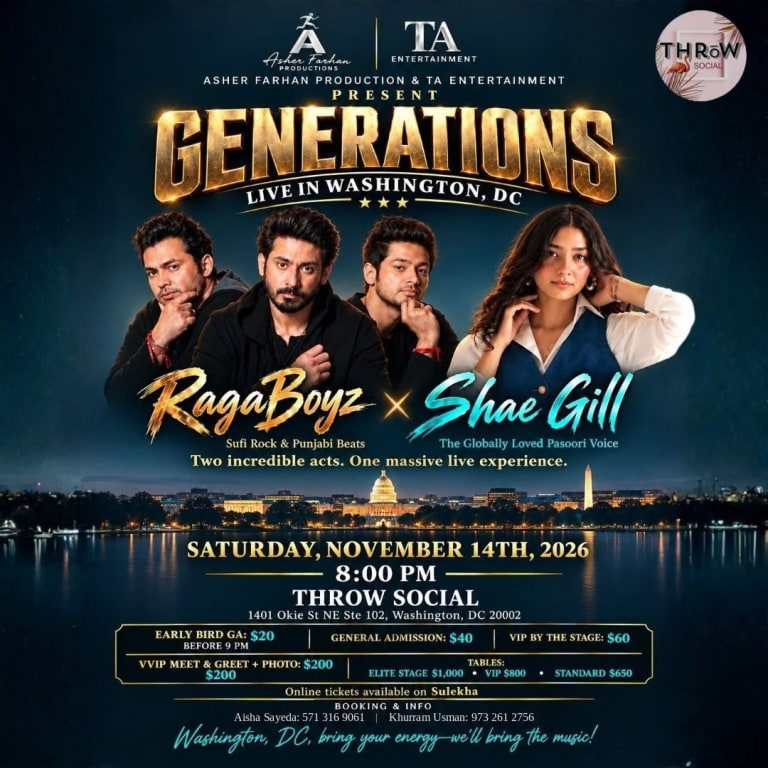 Event - Raga Boyz x Shae Gill - Washington, District of Columbia - November 14, 2026 | concert tickets