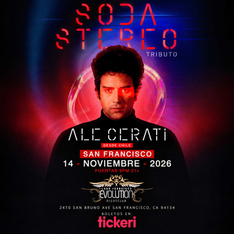 Event - Soda Stereo Tributo – Ale Cerati en San Francisco - San Francisco, California - November 14, 2026 | concert tickets