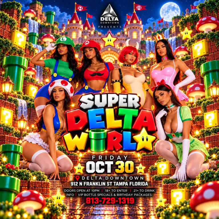 Event - Delta Presents:  SUPER DELTA WORLD ✨🌟 - Tampa, Florida - October 30, 2026 | concert tickets