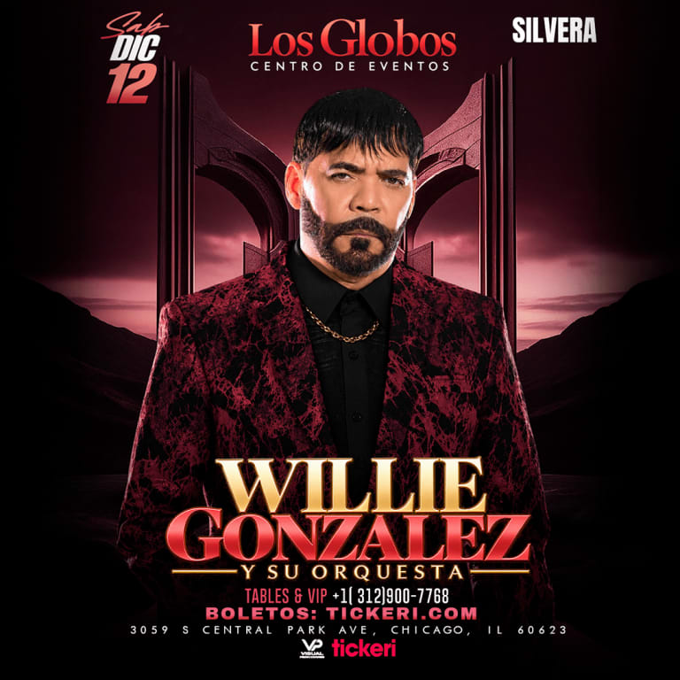 Event - WILLIE GONZALES Y SU ORQUESTA EN VIVO - Chicago, Illinois - December 12, 2026 | concert tickets