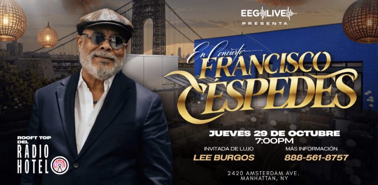 Event - Francisco " Pancho " Cespedes en concierto, Invitada de lujo: Lee Burgos - New York, NY - Thu, October 29, 2026} | concert tickets