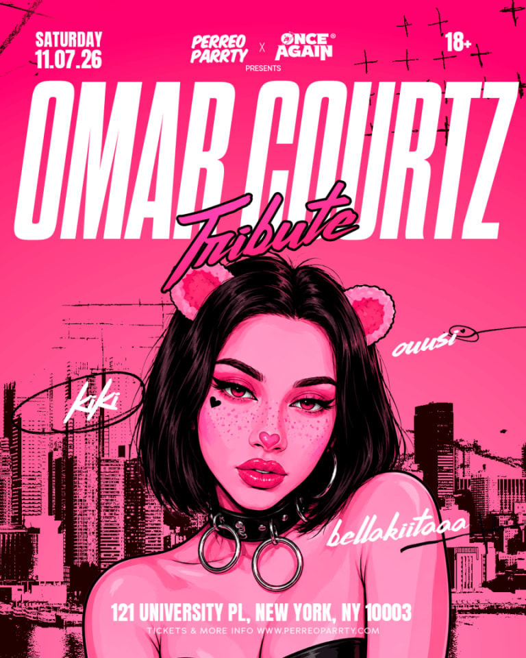 Event - Cabros Chicos: Omar Courtz Tribute | Dance Party In UNION SQUARE (18+) - New York, New York - November 7, 2026 | concert tickets
