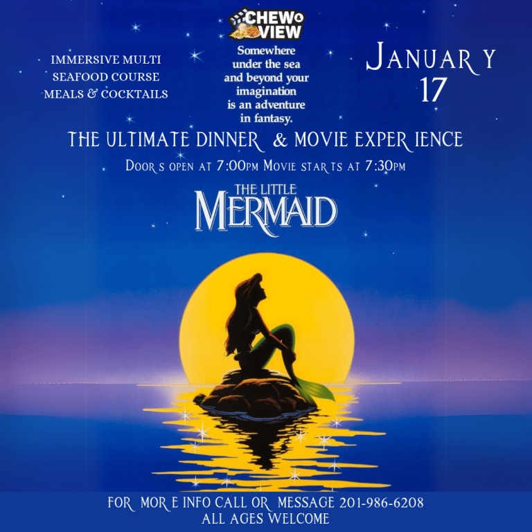 Event - the Little Mermaid | Chew & View: Dinner & Movie Experience - Newark, New Jersey - January 17, 2027 | concert tickets