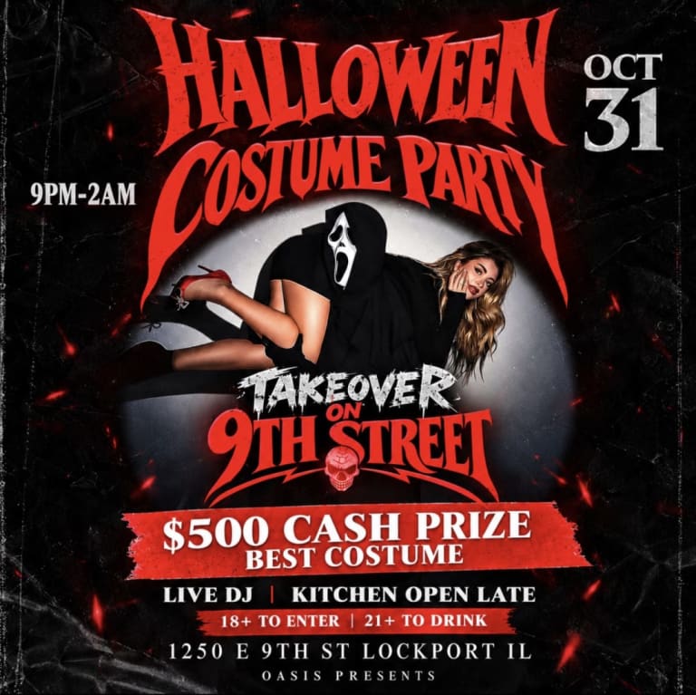 Event - SCREAM HALLOWEEN COSTUME PARTY - Lockport, Illinois - October 31, 2026 | concert tickets