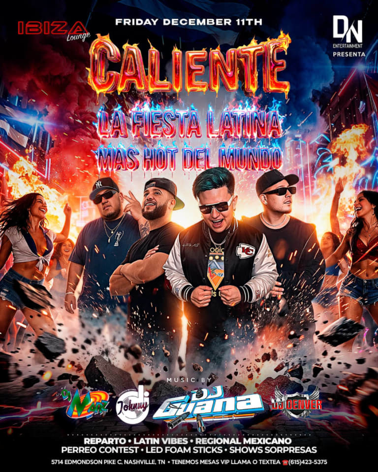 Event - Caliente: La Fiesta Latina Mas Hot Del Mundo - Nashville, Tennessee - December 11, 2026 | concert tickets