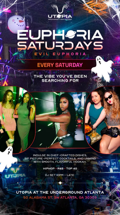 Event - EUPHORIA SATURDAYS — Evil Euphoria - Atlanta, Georgia - October 1, 2026 | concert tickets