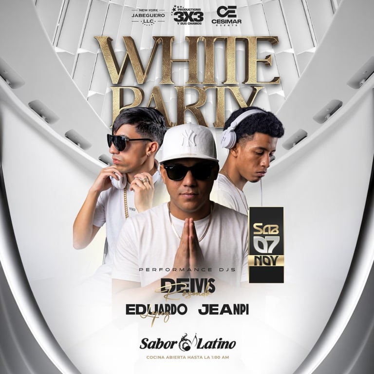 Event - WHITE PARTY | Sabor Latino - Queens, New York - November 7, 2026 | concert tickets