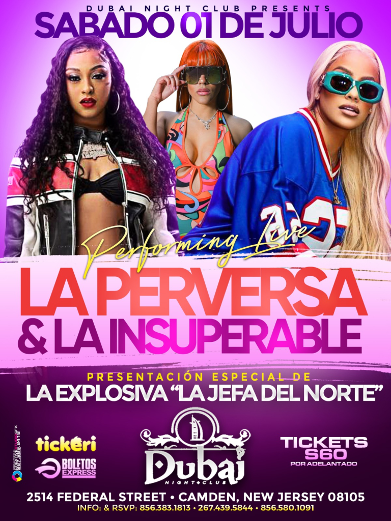 Event - LA PERVERSA Y LA INSUPERABLE EN CONCIERTO ! CAMDEN NEW JERSEY - Camden, New Jersey - July 1, 2023 | concert tickets