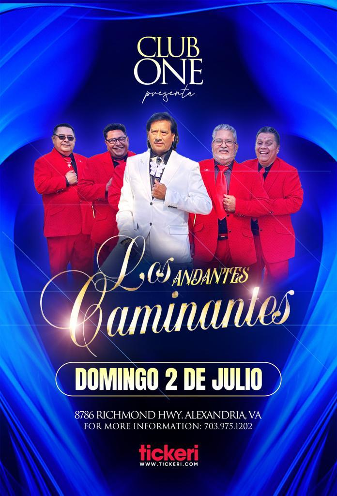 Event - LOS CAMINANTES ANDANTES EN CONCIERTO ! ALEXANDRIA VA - Alexandria, Virginia - July 2, 2023 | concert tickets
