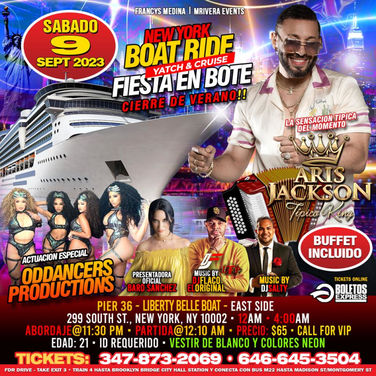 Event - ARIS JACKSON TIPICO KING & ODDANCERS PRODUCTIONS - New York, New York - September 9, 2023 | concert tickets