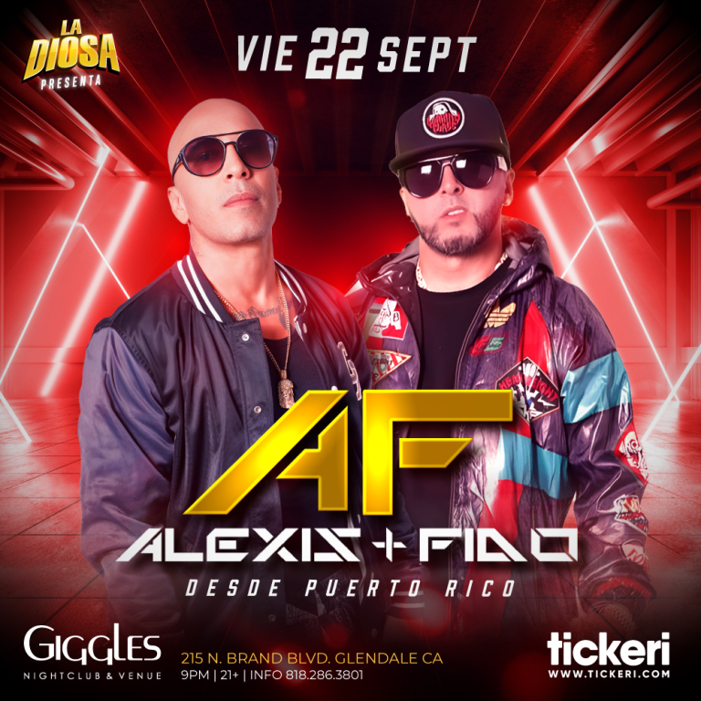 Event - ALEXIS Y FIDO EN LOS ANGELES - Glendale, California - September 22, 2023 | concert tickets