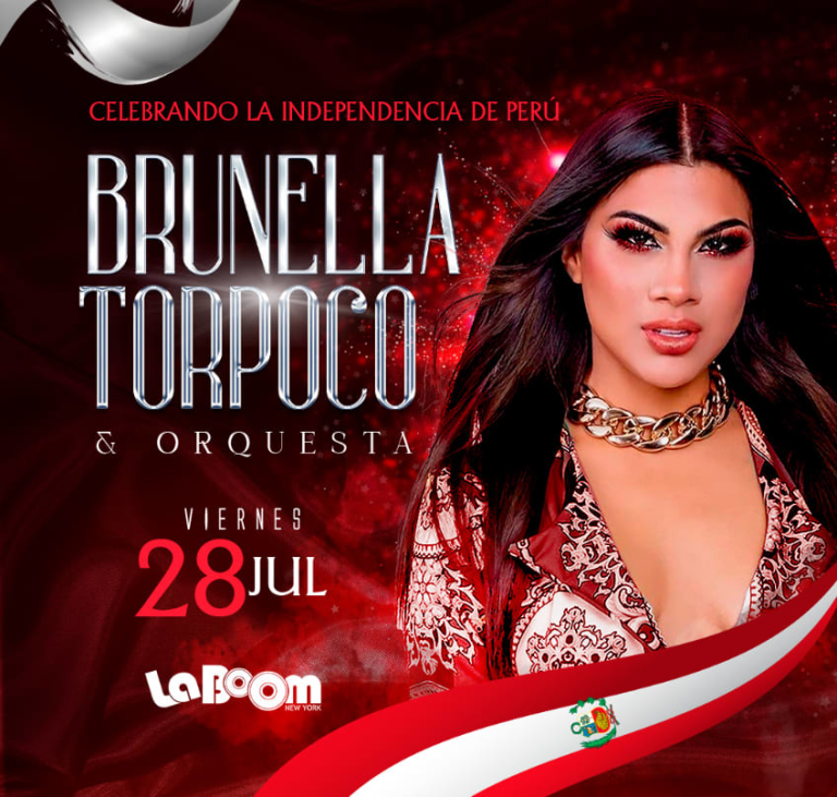 Event - BRUNELLA TORPOCO & ORQUESTA EN CONCIERTO ! - Woodside, New York - July 28, 2023 | concert tickets