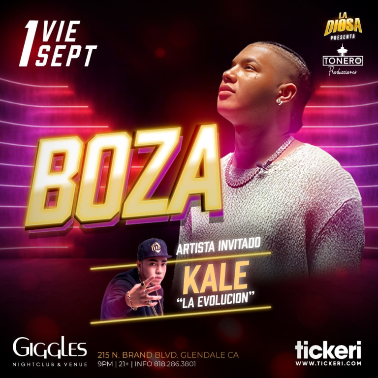 Event - BOZA Y KALE LA EVOLUCION EN  LOS ANGELES - Glendale, California - September 1, 2023 | concert tickets