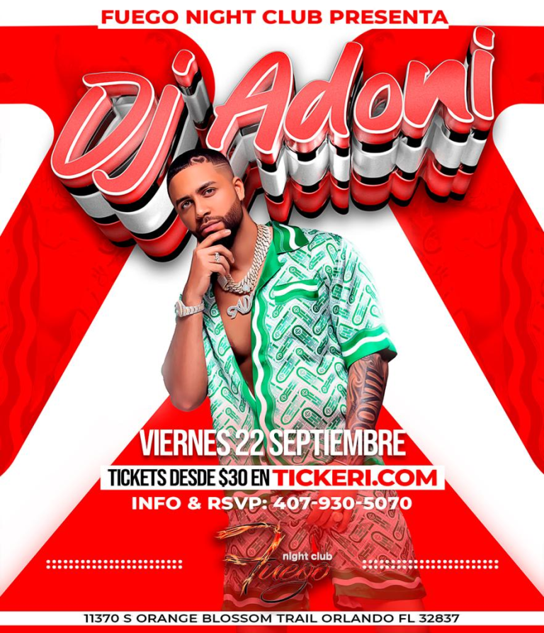 Event - DJ Adonis - Orlando, Florida - 22 de septiembre de 2023 | concert tickets