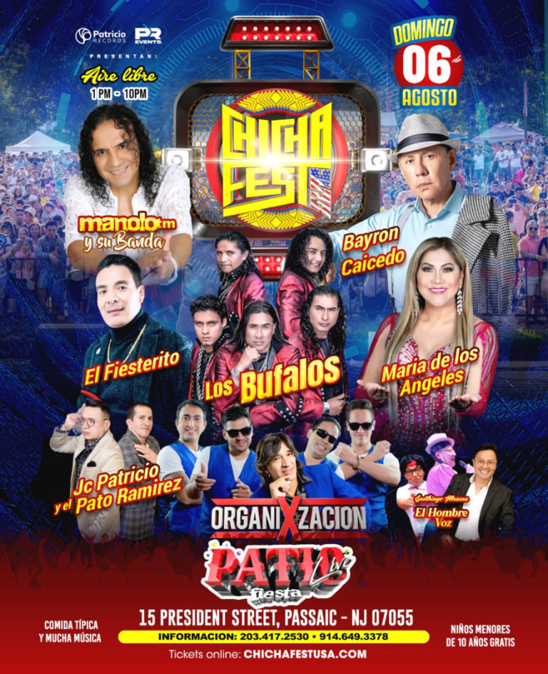 Event -  CHICHA FEST USA 2023 - NEWARK NJ - Passaic, New Jersey - August 6, 2023 | concert tickets