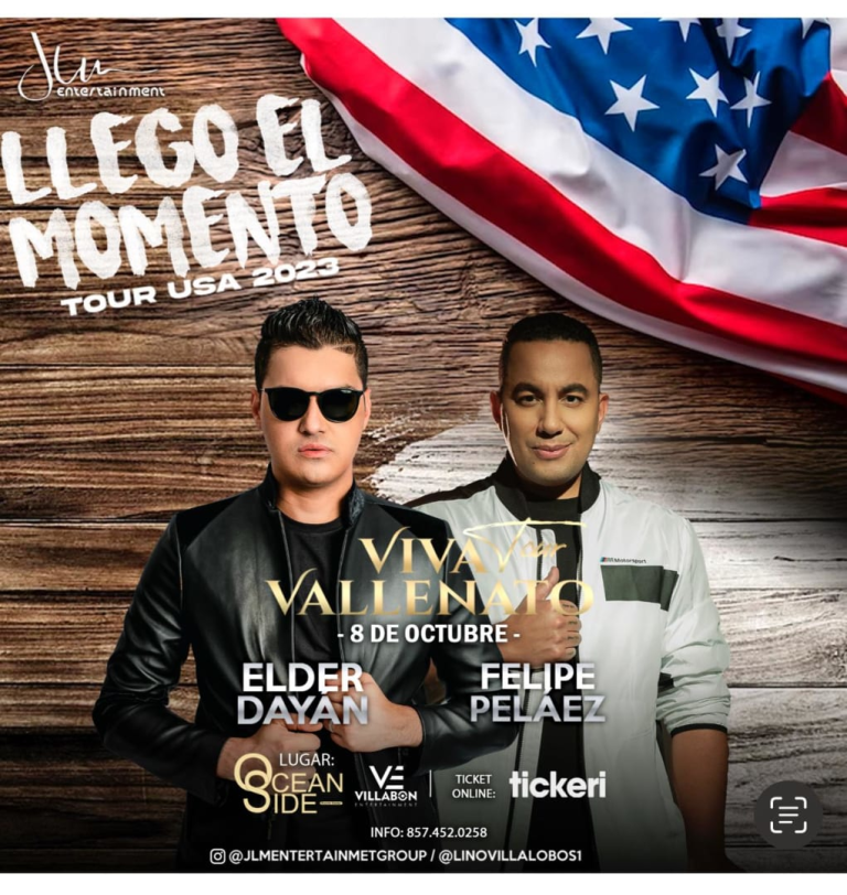 Event - Boston (Massachusetts) - FELIPE PELÁEZ, ELDER DAYÁN DÍAZ ¡EN CONCIERTO! - Revere, Massachusetts - 8 de octubre de 2023 | concert tickets