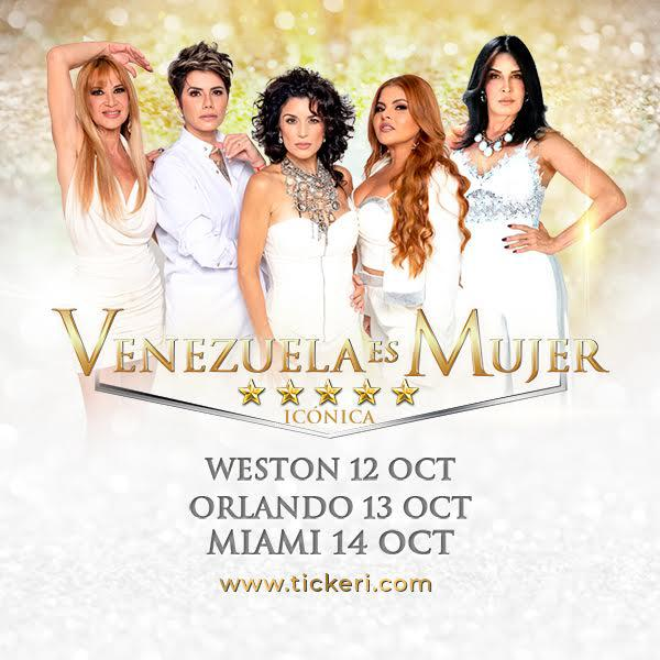 Event - VENEZUELA ES MUJER EN VIVO !!! - Miami, Florida - October 14, 2023 | concert tickets