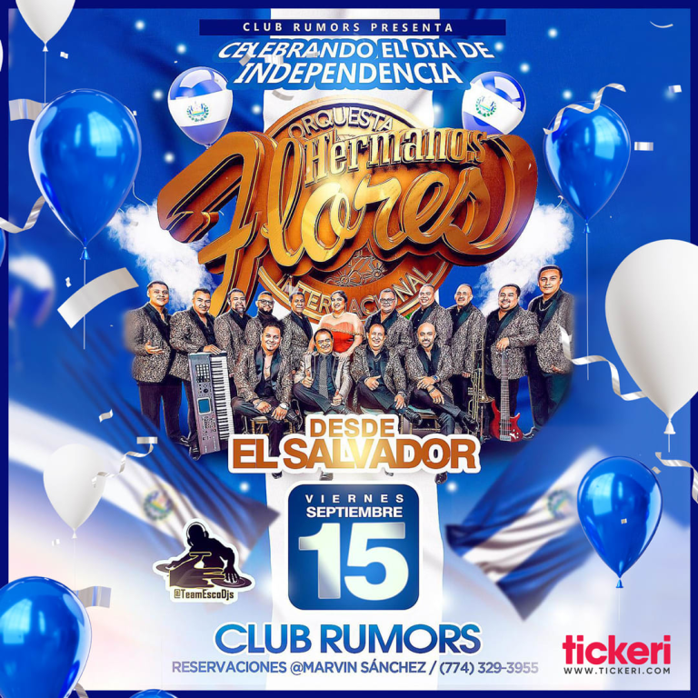Event - ORQUESTA INTERNACIONAL HERMANOS FLORES EN VIVO !! - Worcester, Massachusetts - 15 de septiembre de 2023 | concert tickets