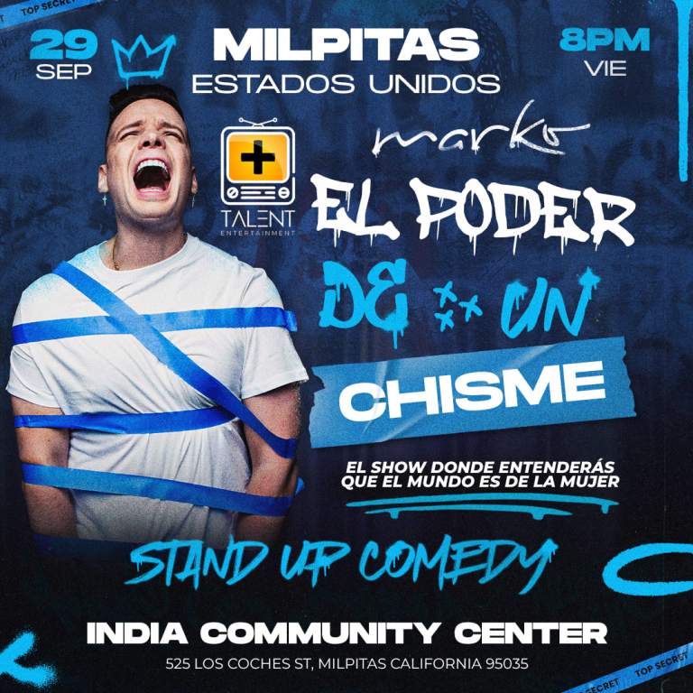 Event - "MARKO" EL PODER DE UN CHISME, COMEDIA VIRAL - SAN JOSÉ, MILPITAS (California) - Milpitas, California - September 29, 2023 | concert tickets