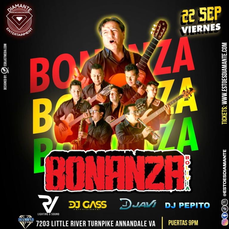 Event - BONANZA EN VIRGINIA - Annandale, Virginia - September 22, 2023 | concert tickets