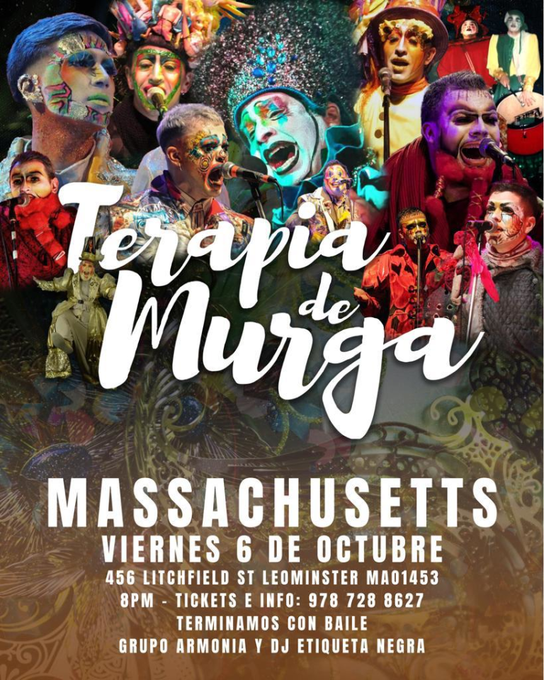Event - TERAPIA DE MURGA - Leominster, Massachusetts - 6 de octubre de 2023 | concert tickets