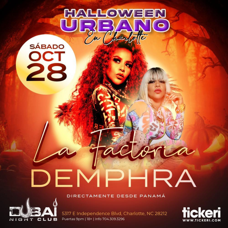 Event - LA FACTORIA EN CHARLOTTE - Charlotte, North Carolina - October 28, 2023 | concert tickets
