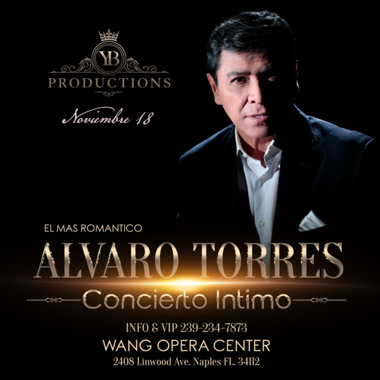 Event - Alvaro torres - Naples, Florida - November 18, 2023 | concert tickets