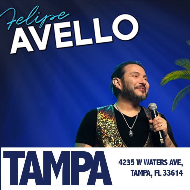 Event - FELIPE AVELLO COMEDIANTE CHILENO EN VIVO ! - Tampa, Florida - 5 de noviembre de 2023 | concert tickets
