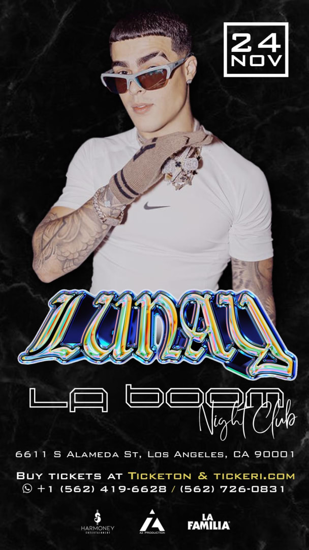 Event - LUNAY EN CONCIERTO - INVITADOS  KATHA RIVERA=- TITO EL TORITO - Los Angeles, California - November 24, 2023 | concert tickets