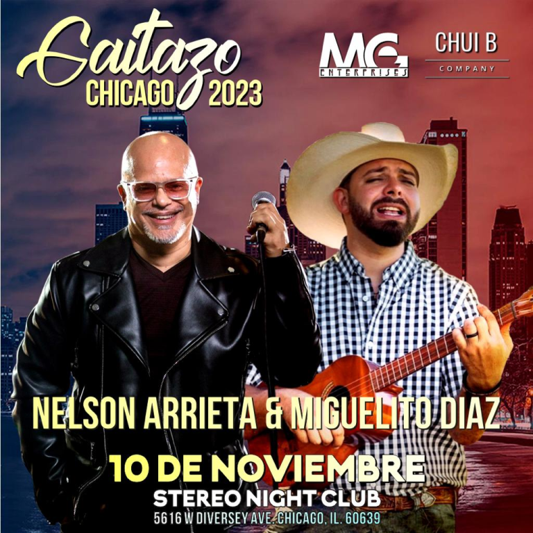 Event - Nelson Arrieta y Miguelito Diaz EN CHICAGO !  - Chicago, Illinois - November 10, 2023 | concert tickets