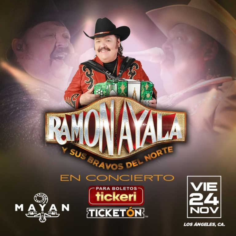 Event - RAMON AYALA Y SUS BRAVOS DEL NORTE EN CONCIERTO ! - Los Angeles, California - November 24, 2023 | concert tickets