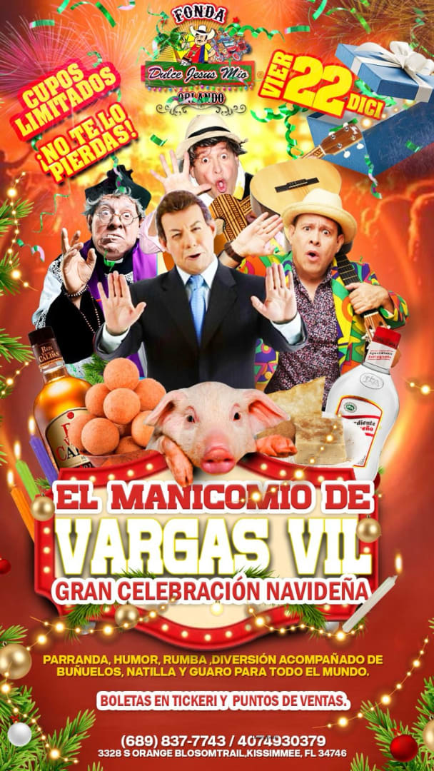 Event - EL MANICOMIO DE VARGASVIL  - Kissimmee, Florida - December 22, 2023 | concert tickets