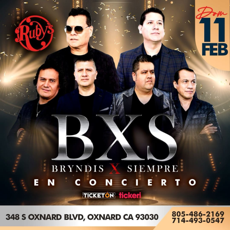 Event - BXS BRYNDIS X SIEMPRE EN VIVO ! - Oxnard, California - February 11, 2024 | concert tickets