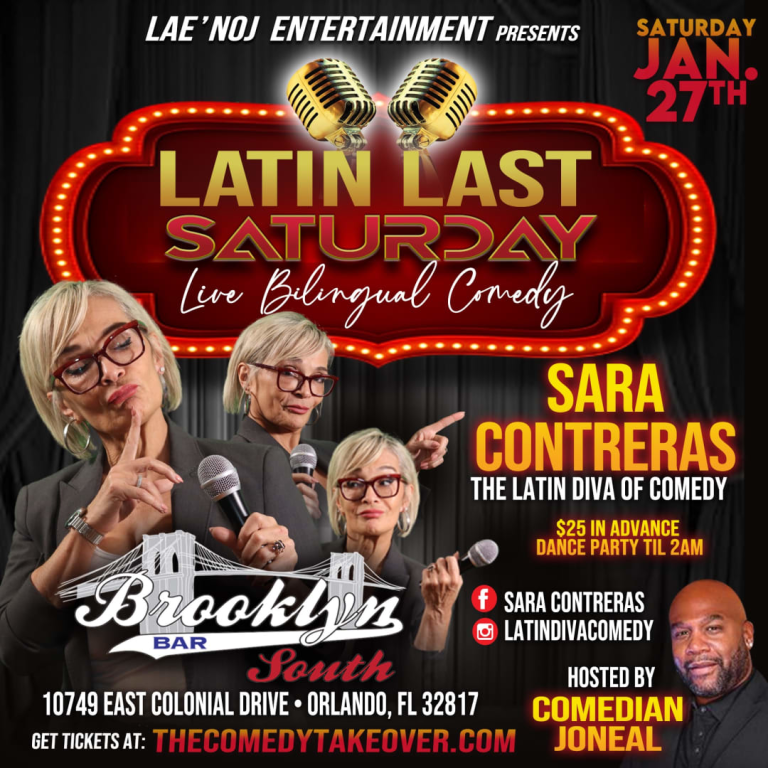 Event - Latin Last Saturday Bilingual Comedy Show - Orlando, Florida - January 27, 2024 | concert tickets