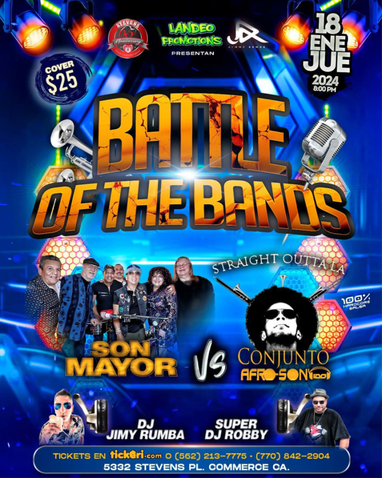 Event - BATTLE OF THE BANDS - Commerce, California - January 18, 2024 | concert tickets