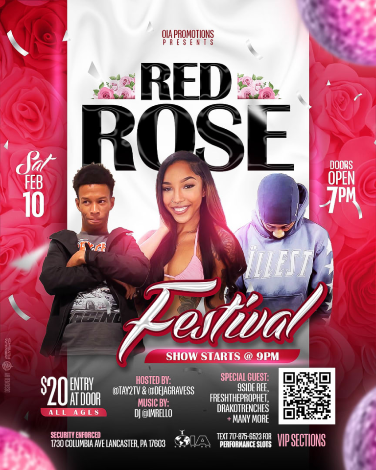 Event - OIA Promotions Presents Red Rose Festival  - Lancaster, Pennsylvania - February 10, 2024 | concert tickets
