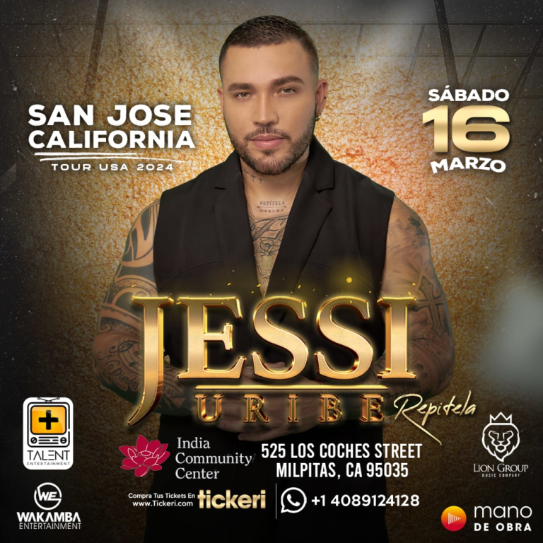 Event - JESSI URIBE ¡EN CONCIERTO! - San Jose (California) - Milpitas, California - 16 de marzo de 2024 | concert tickets